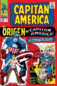 Cover Biblioteca Marvel. Capitán américa 1