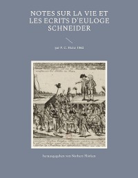 Cover Notes sur la vie et les ecrits d'Euloge Schneider