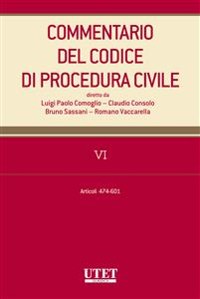 Cover Commentario al codice di procedura civile - vol. 6