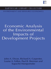 Cover Economic Analysis of the Environmental Impacts of Development Projects
