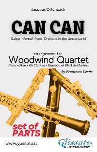 Cover Can Can - Woodwind Quartet (parts)