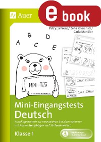 Cover Mini-Eingangstests Deutsch - Klasse 1