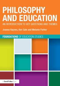 Cover Philosophy and Education