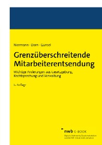 Cover Grenzüberschreitende Mitarbeiterentsendung