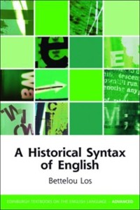 Cover Historical Syntax of English