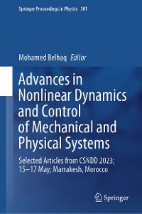 Cover Advances in Nonlinear Dynamics and Control of Mechanical and Physical Systems
