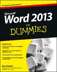 Cover Word 2013 For Dummies