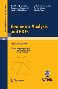 Cover Geometric Analysis and PDEs