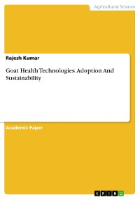 Cover Goat Health Technologies. Adoption And Sustainability
