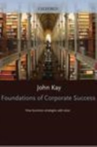 Cover Foundations of Corporate Success