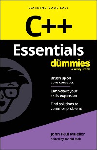 Cover C++ Essentials For Dummies