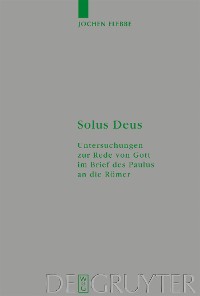 Cover Solus Deus