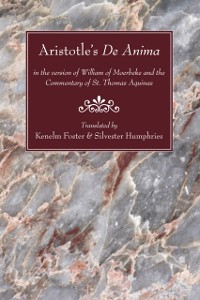 Cover Aristotle's De Anima