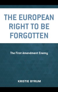 Cover European Right to Be Forgotten