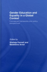 Cover Gender Education & Equality in a Global Context