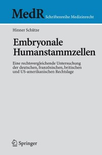 Cover Embryonale Humanstammzellen