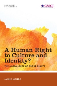 Cover Human Right to Culture and Identity