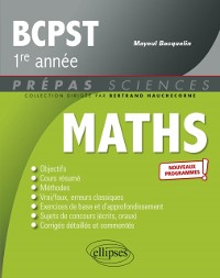 Cover Mathématiques BCPST 1re année - Programme 2021