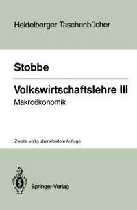 Cover Volkswirtschaftslehre III