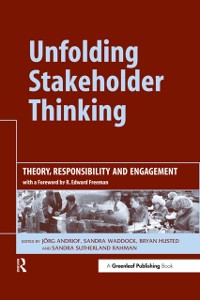 Cover Unfolding Stakeholder Thinking