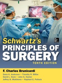 Cover Schwartz's Principles of Surgery, 10th edition