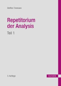 Cover Repetitorium der Analysis, Teil 1