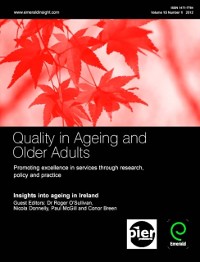Cover Insights Into Ageing in Ireland