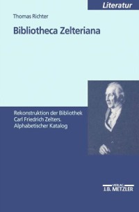 Cover Bibliotheca Zelteriana