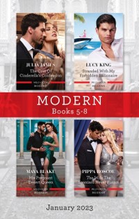 Cover Modern Box Set 5-8 Jan 2023/The Cost of Cinderella's Confession/Stranded with My Forbidden Billionaire/His Pregnant Desert Q