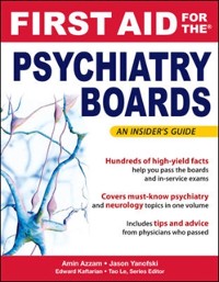 Cover First Aid for the Psychiatry Boards