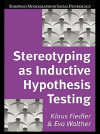 Cover Stereotyping as Inductive Hypothesis Testing