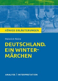 Cover Deutschland. Ein Wintermärchen. Königs Erläuterungen.