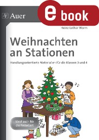 Cover Weihnachten an Stationen 3-4