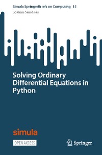 Cover Solving Ordinary Differential Equations in Python