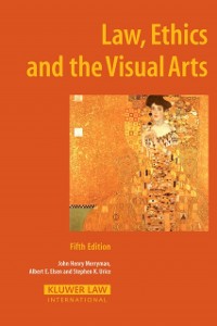 Cover Law, Ethics and the Visual Arts