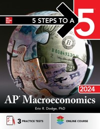 Cover 5 Steps to a 5: AP Macroeconomics 2024