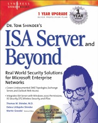 Cover Dr Tom Shinder's ISA Server and Beyond
