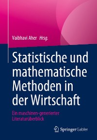 Cover Statistische und mathematische Methoden in der Wirtschaft