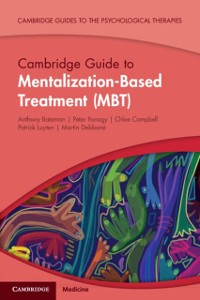 Cover Cambridge Guide to Mentalization-Based Treatment (MBT)
