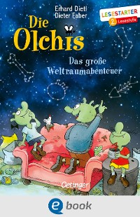 Cover Die Olchis. Das große Weltraum-Abenteuer