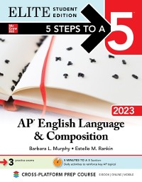 Cover 5 Steps to a 5: AP English Language and Composition 2023 Elite Student Edition