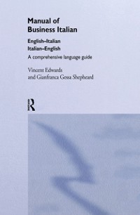 Cover Manual of Business Italian