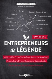 Cover Les entrepreneurs de légende - Tome 3