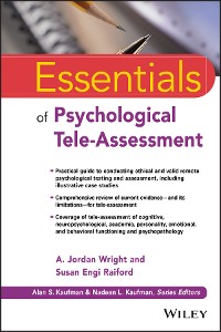 Cover Essentials of Psychological Tele-Assessment