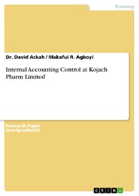 Cover Internal Accounting Control at Kojach Pharm Limited