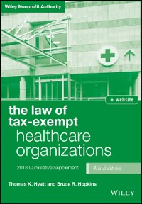 Cover Law of Tax-Exempt Healthcare Organizations, 2018 Supplement