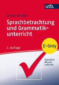 Cover Sprachbetrachtung und Grammatikunterricht