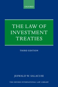 Cover Law of Investment Treaties
