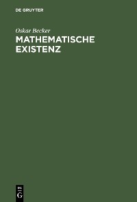 Cover Mathematische Existenz
