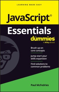 Cover JavaScript Essentials For Dummies